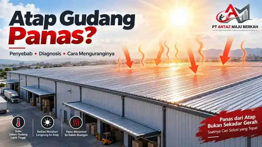 Atap Gudang Panas? Penyebab, Diagnosis, dan Cara Menguranginya