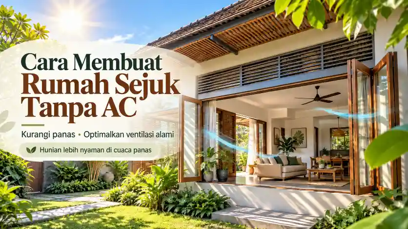 Cuaca Panas? Cara Membuat Rumah Sejuk Tanpa AC
