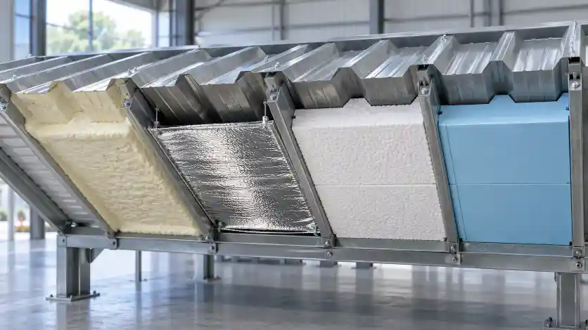 Perbandingan polyurethane spray foam dengan aluminium foil EPS dan XPS pada sistem insulasi atap