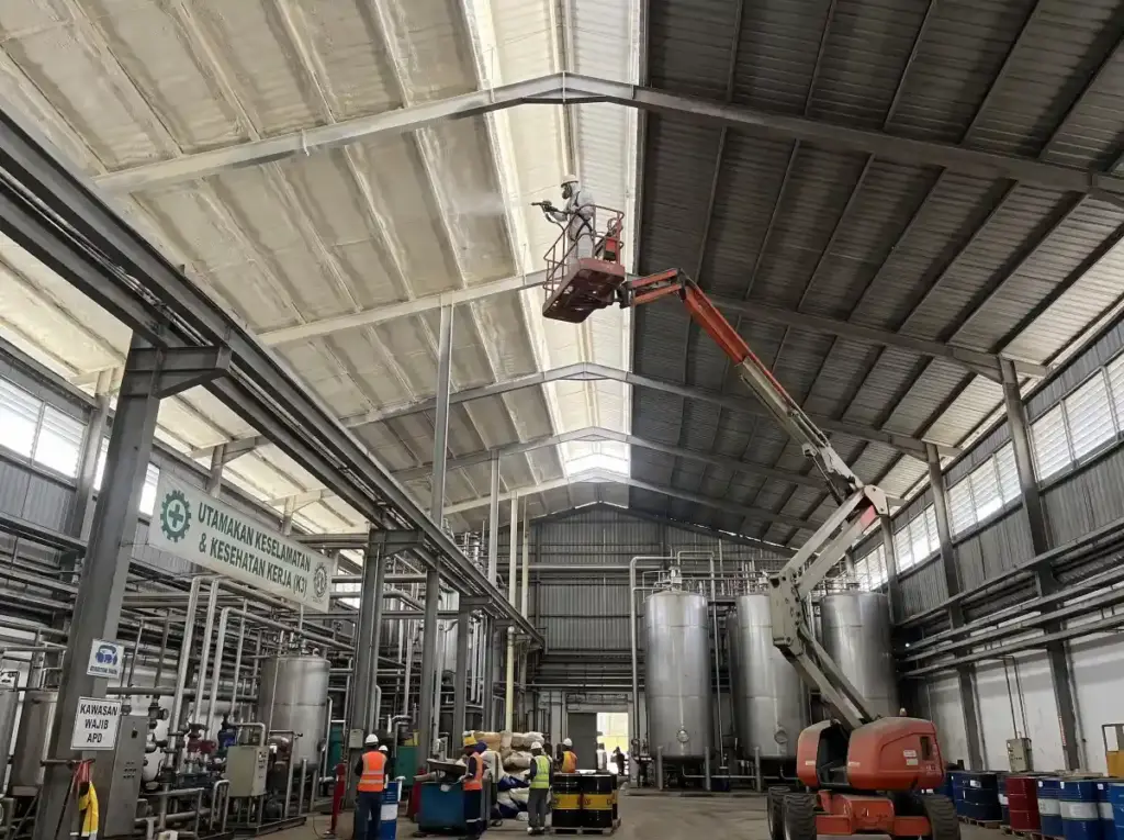 Jasa Spray Foam Sumatera Utara | Peredam Panas Atap