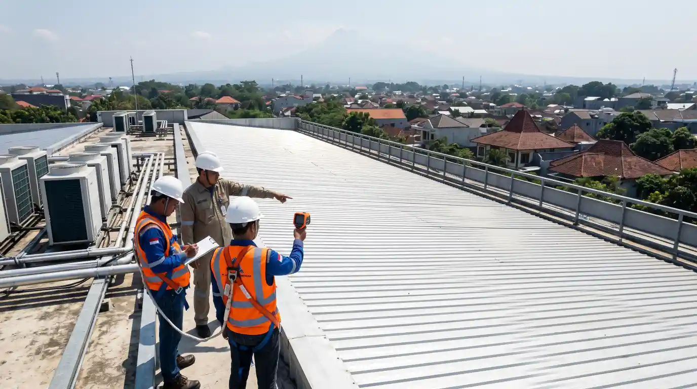 Analisis masalah panas atap bangunan di Yogyakarta