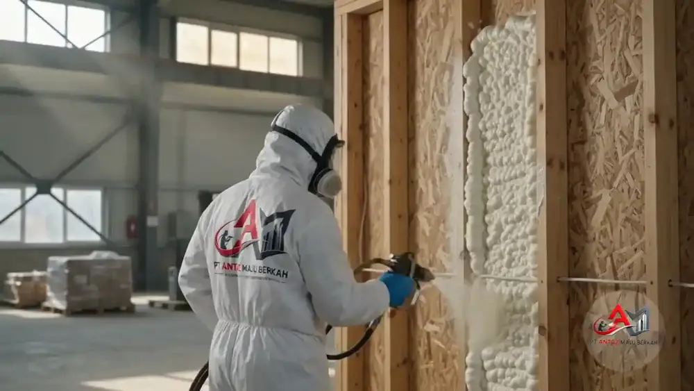 Aplikasi Polyurethane Spray Foam